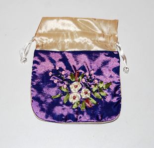 刺繡念珠袋 5.5〝x4.5