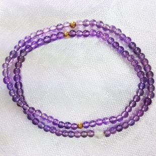 紫水晶念珠4mm