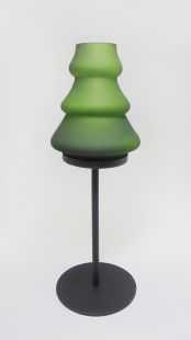 造型油燈燭台(綠罩)