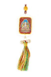 Om White Tara Charm