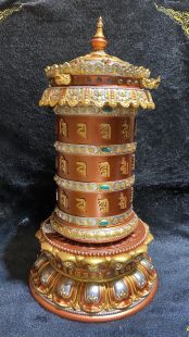 六字大明咒 電動轉經輪