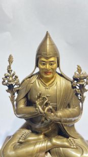  薩班·貢嘎堅贊 ( 10cm 銅製佛像 )