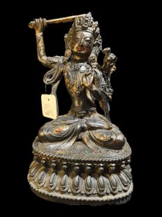 文殊菩薩 (骨董件)